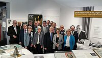 Beiratsmitglieder in der Ausstellung des Adenauerhauses